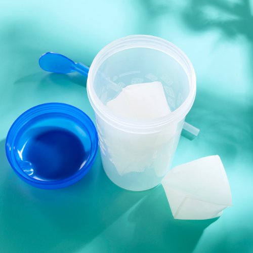 Rosenstein & Söhne Schüttelbecher: Schüttel-Becher für selbstgemachtes Slush-Eis, 170 ml (Slushy Maker) – Bild 4
