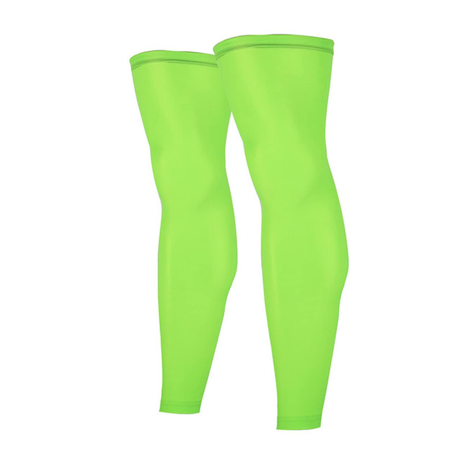 Jambières de Compression, Jambières de Cyclisme, Leggings Compression, Fitness, Basket-Ball, Course à Pied, Manches Jambe, sécurité en Plein air(Dtt01 Green,M)