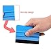 Blulu Felt Edge Squeegee Car Wrapping Tool Kits, 4 Inch Felt Squeegee Applicator Tool for Car Vinyl Wrap, Window Tint, Wallpaper, Decal Sticker Installation (12)