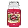 Yankee Candle Red Raspberry Scented Classic 22oz Large Jar Single Wick Candle Over 110 Hours of Burn Time