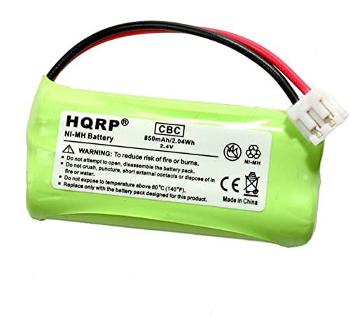 HQRP Cordless Telephone/Phone Battery Compatible with AT&T Lucent BT8001 / BT8300 / BT184342 / BT284342 / 3101/3111 Replacement