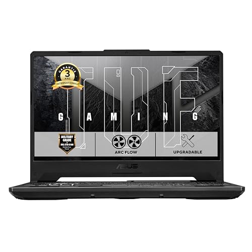 ASUS TUF Gaming A15-TUF506NFR-HN004W 15.6-inch FHD 144Hz PC Portable AMD Ryzen 7 7435HS Processeur 3.3GHz, 16GB DDR5 RAM, 512GB PCIe 4.0 NVMe SSD, NVIDIA GeForce RTX 2050 GPU 4Go – Clavier AZERTY