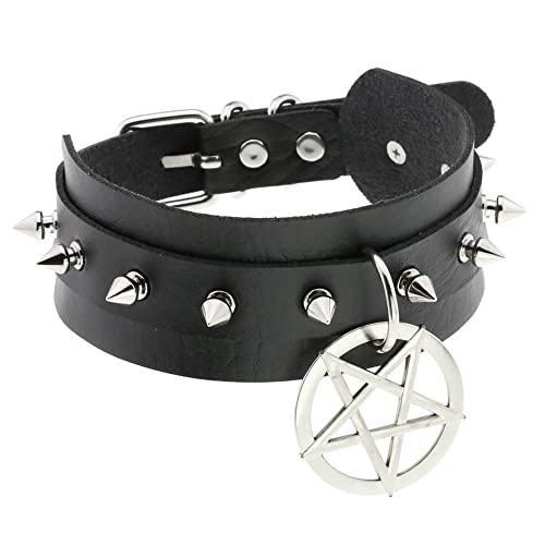 Black Sugar Chiodi Catena Anello Ras de Cu Vintage...