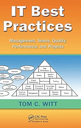 IT Best Practices: Management, Teams, Quality, Performance, and Projects book cover
