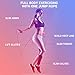 Ziyue Jump Rope For Speed Skipping Fitness Workout With Memory Foam Handles Ideal For Exercise As Endurance Daily Training Easy Adjustable Length For Women Men Girl Boy