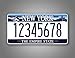 Custom New York Auto Tag Any Text Personalized NY License Plate Aluminum Metal Empire State Blue