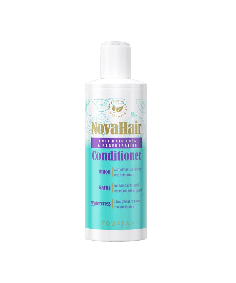NovaHair Anti Hair Loss and Regenerating Hair Conditioner, Stimulates Hair Follicles, Inhibits Hair Loss