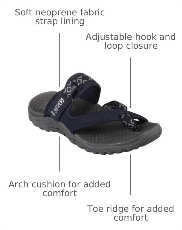 Image of Skechers Women's Reggae Trailway Flip-Flop Sandal