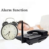 Wireless GSM Desk Phone with SIM Card Slot, LCD Display for Date/Time/Signal Strength/Battery Capacity, Ideal for Home/Office/Hotel Use, Dual SIM Capability, Desktop Style - Image 6