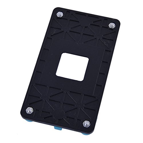 uxcell Base Soporte para Ventilador de CPU AMD plástico 3 piezas Azul Amarillo para AM2 AM2+ AM3 AM3+ FM1 miniatura 3