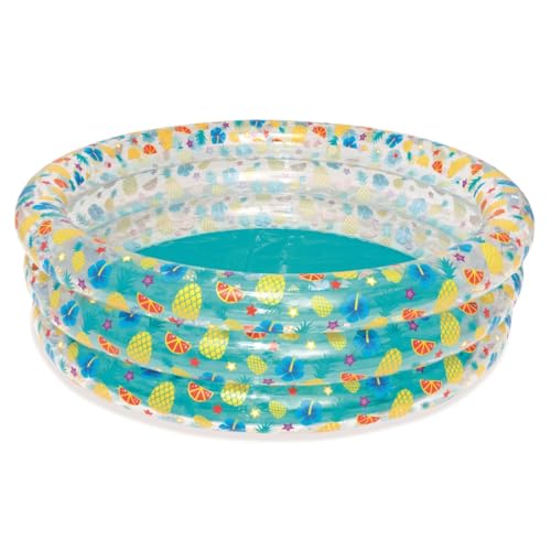 Bestway 51048 Piscine gonflable ronde Sea Life 3 boudins 170 x 53 cm