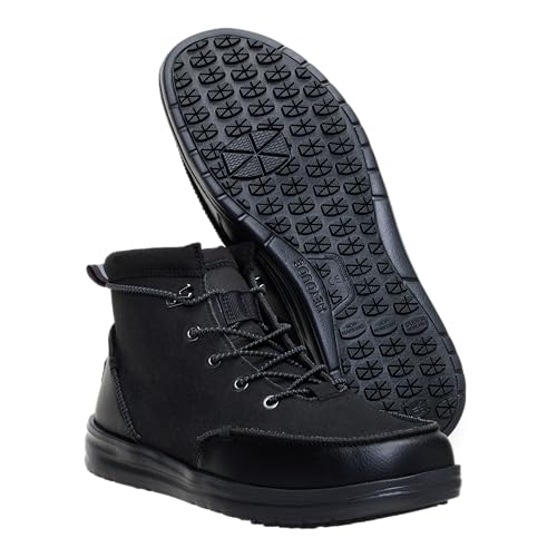 Image of HEYDUDE Men's Bradley Work CE | Lightweight, Comfortable Work Boots for Men | Water-Repellent, Slip-Resistant, Durable Everyday Footwear
