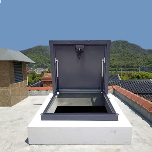 Cubierta de acceso impermeable para techo de ático con asa y tapa de salida segura para sótano para uso doméstico