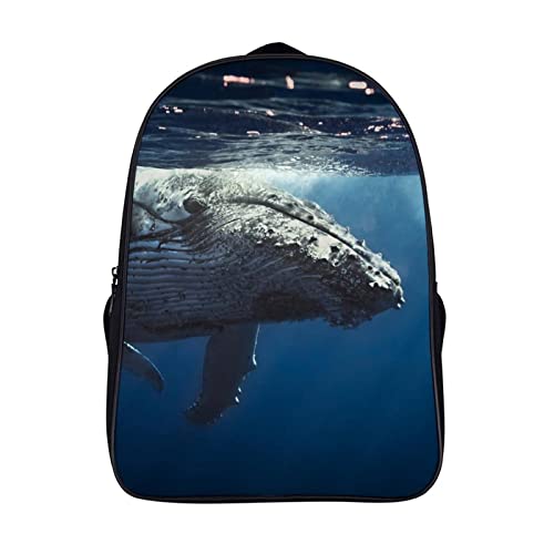 Sac à dos ado cool motif baleine idéal pour le collège et les sorties