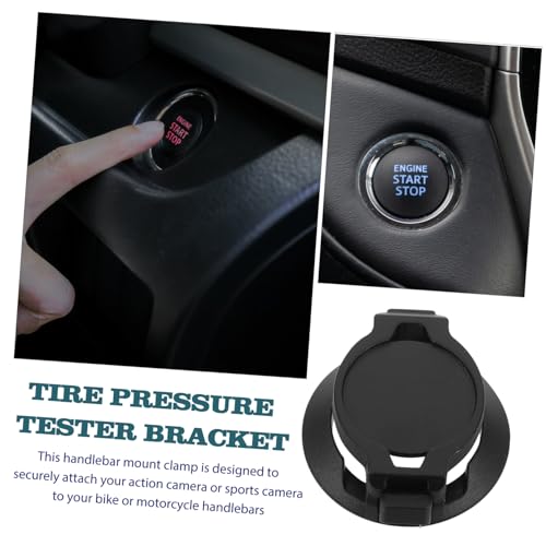 Funda protectora de botón para coche universal en metal resistente 3