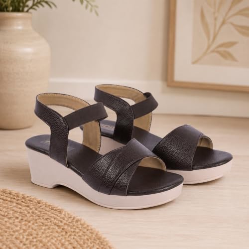 Image of Women Girls Fashion Wedge Heel Sandals (SD1501)