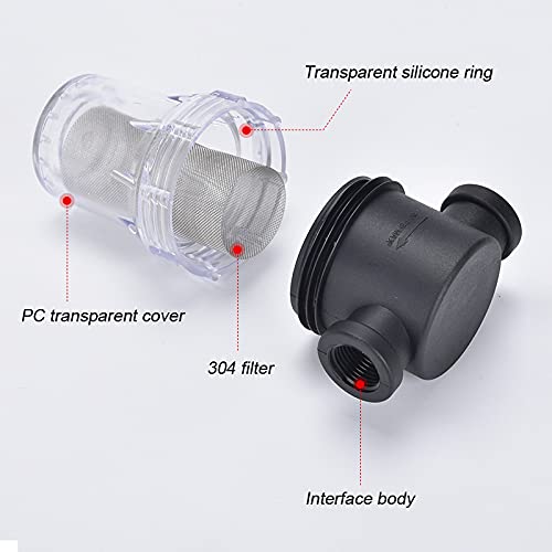 Qagazine Waterpompen Zeef Filter Tuin Waterpijp Irrigatie Inline Mesh Multifunctionele Waterpomp Filter voor Irrigatiesysteem - Image 7