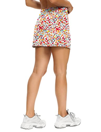 Image of LouKeith Tennis Skirts for Women Golf Athletic Activewear Skorts Mini Summer Workout Running Shorts with Pockets
