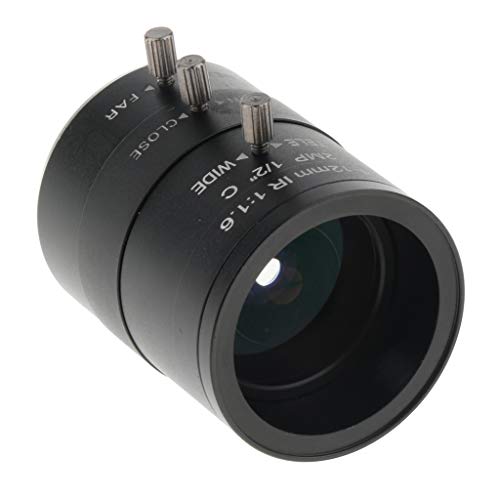 防犯カメラ用 CSマウントレンズ 3.0-8.2mm TVR0398DCIR Amazon | Cマウントレンズ 8mm、5MP HD CCTVカメラレンズ、8mm