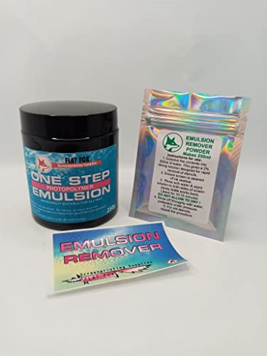 One Step Kit d'émulsion photopolymère + dissolvant pour émulsion 250 g Cover