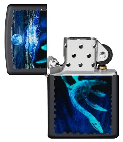 Encendedor Zippo Black Light Loch Ness Diseño de Bolsillo miniatura 4
