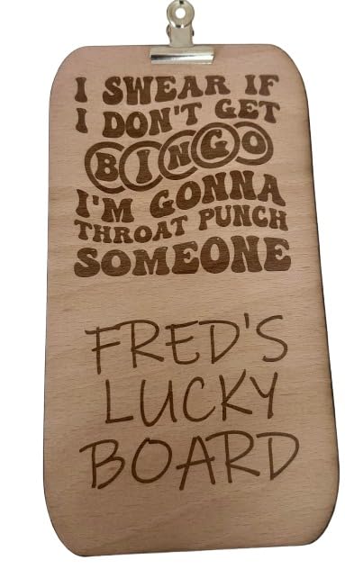 Personalised Bingo Board (Throat Punch)