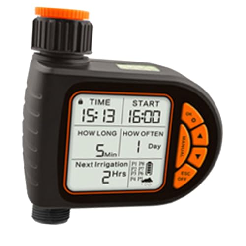 SUPVOX Automatic Irrigation Water Timer Sprinkler Controller for Garden Plants