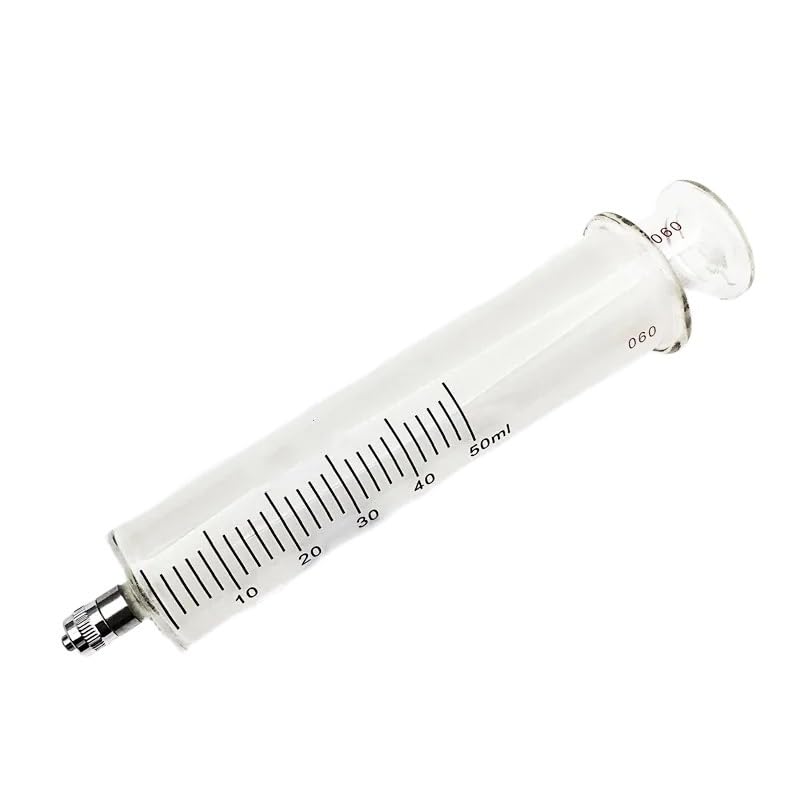 Labor Ruhr - Siringa in vetro con testa di rame, 50 ml/60 ml (50 ml)