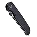 Harnds Vanguard CK7207 Folding Knife Compact EDC with D2 Steel Blade Pocket Knife G10 Handle with Thumb Stub Liner Lock and Reversible two-position Pocketclip (black titanium+stonewash+black)