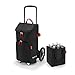 citycruiser Rack + Bag + bottlebag 3in1 Set, DEDFZJ Einkaufstrolley mit Flaschentasche, Black (7003)