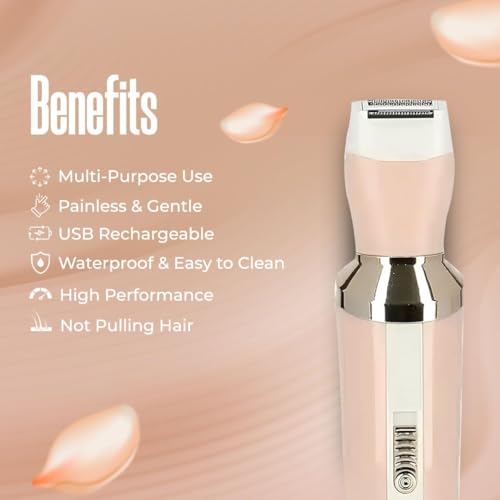 Image of Concepta Hair Removal Machine | Facial Shaver, Eyebrow Trimmer & Body Shaver | Hair Removal Machine for Women