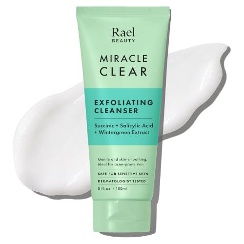 Rael Miracle Clear Facial Cleanser Face Wash (Exfoliating Cleanser, 5.1 oz) - image 1