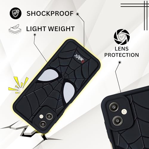 Image of DARKFIT Back Case Cover Compatible for Samsung Galaxy A06 | Silicone Case | Camera & Body Protection| Shock Proof | for Samsung Galaxy A06 | Color Black