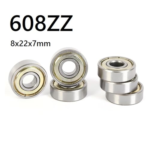 Roulement 608ZZ pour roues de skateboard et rollers 8x22x7mm - 3