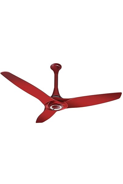 Oreva Steel Ceiling Fan (31_In_Cherry Red)
