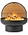 DENKOE Cast Iron Fire Pit Table with Lid, Extra Thick and Heavy Duty Fire Bowl, Deep Round Firepit for Outdoor Bonfire Gatherings, Wood Burning Firepits for Outside Patio, Modern Outdoor Fire Pits