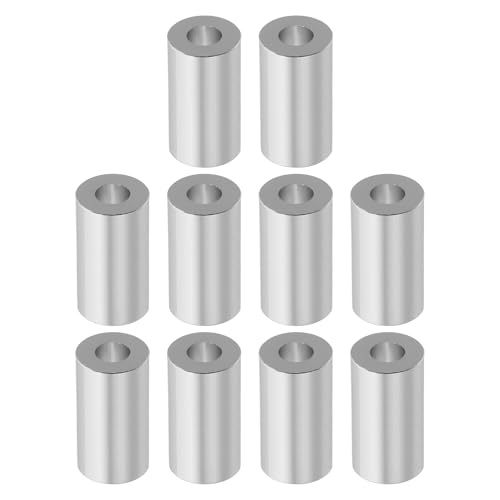 PATIKIL M6 A~Xy[T[ 10  Xy[T[ A~ 1/4"ID X1/2"OD X7/8"L A~Xy[T[ lWX^hIt Eh 1/4" ܂ M6 lW{gp Vo[