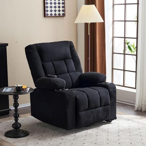 Sepnine Relaxsessel mit Liegefunktion, ergonomisch, mit Seitentas...