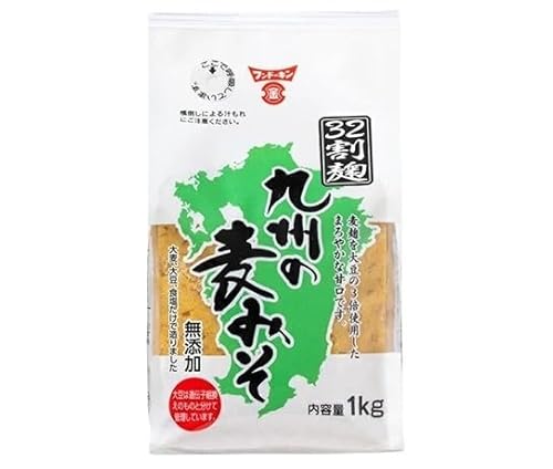 [フンドーキン]九州の麦みそ(1kg)×6個セット 麦麹を大豆の3倍使用!