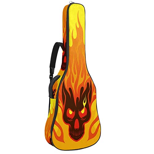 Flaming Love Heart Étui de protection rembourré pour guitare classique acoustique Rouge, Multicolore 09, 42.9×16.9×4.7… - Les Beatles, Paul McCartney, John Lennon, RIngo Starr, George Harrison Flaming Love Heart Étui de protection rembourré pour guitare classique acoustique Rouge, Multicolore 09, 42.9x16.9x4.7…