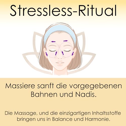 Nadiwell Mental Balance Roll-On | Anti-Stress Aromaöl für Ruhe & Fokus | Mit ayurvedischen Ölen & Marmapunkt-Anwendung | 100% natürlich & vegan