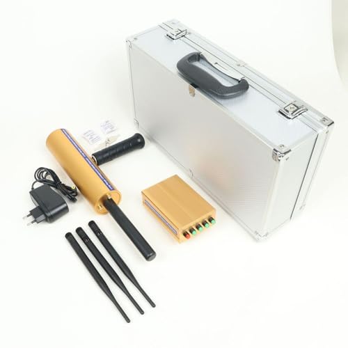 Détecteur de métaux souterrain de 25m avec scanner rechargeable bleu - 5