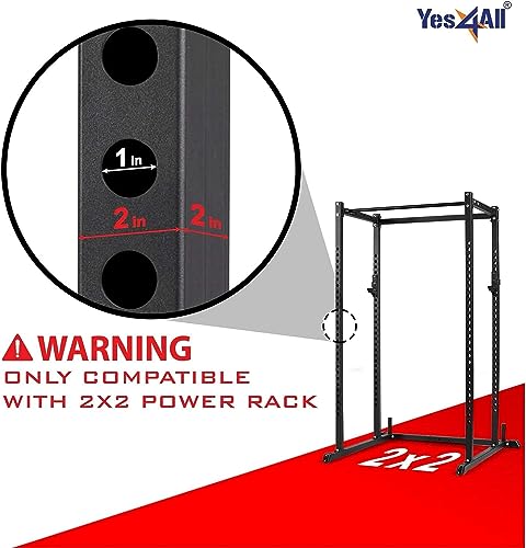 image for Yes4All Olympic Weight Plate Holder Attachment, Weight Plate Storage f
