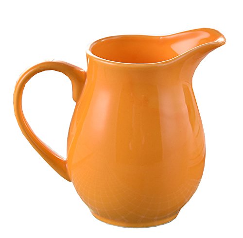 Ceramic Colorful Creamer and Sugar Set with Lid Spoon, Coffee Serving Set
