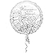 Amscan 3582501 - Folienballon Kommunion, ca. 43 cm, Glückwünsche, Geschenk, Dekoration, Ballon