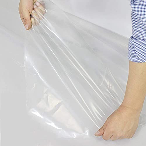 Lona Transparente Impermeable 1x1m con Ojales Metálicos para Invernadero Exterior 7