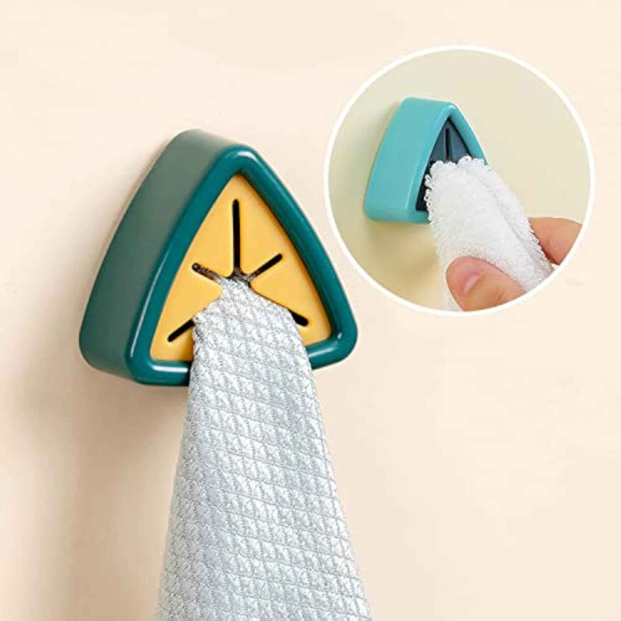 Self-Adhesive Towel Holder, Pack of 3 Pcs