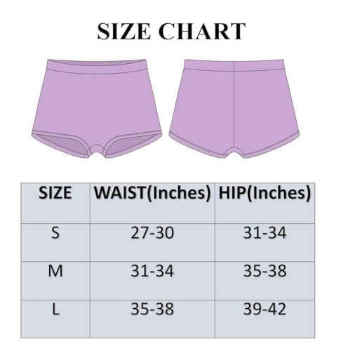 Image of LOURYN KOULYN Women's Ice Silk Seamless Boyshort Panty, (Pack of 3 Panty)