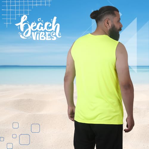 Image of Sleeveless T Shirts for Men - Gym Vest, Sando Tank Top Wear, Workout Baniyan, Stringers Inner Shirt, Bodybuilding Tshirts, Sports Tshirt Vests, Stylish Tanks Tops