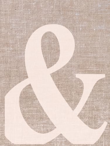 Livre décoratif design minimaliste beige abstract pour table basse boho